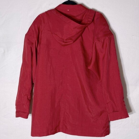 Vintage Nuage Red Wind Breaker Jacket M - Picture 2 of 8